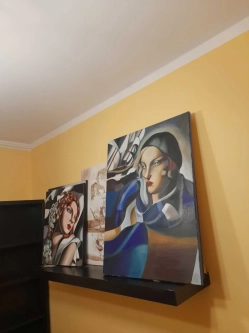 obraz Tamara Łempicka kobieta z łódkami