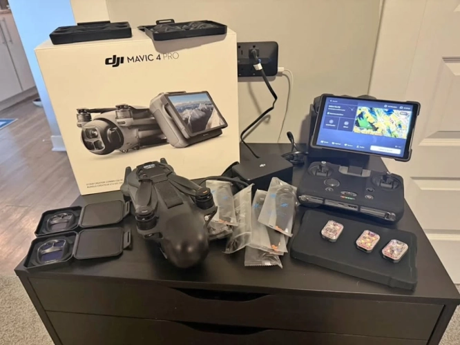 DJI Mavic 4 Pro, DJI Mavic 3 Pro, DJI Air 3S, DJI Mini 5 Pro,  DJI Mini 4 Pro, DJI Neo 2, DJI Avata 2, DJI Mavic 3E, DJI Matrice 4E, DJI Matrice 4T