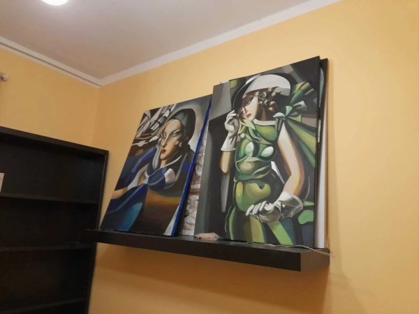 obraz Tamara Łempicka kobieta z łódkami