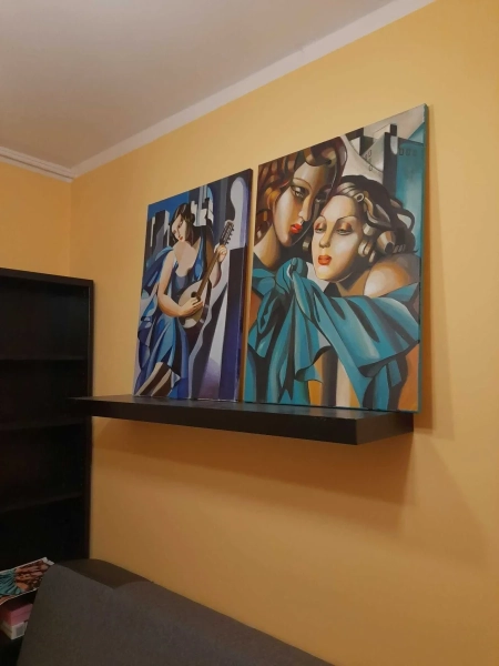 Sprzedam obraz Tamara Łempicka Kobieta z tamburynem