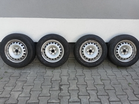 Komplet kół stalowych 5x108 – Mercedes Citan / Renault Kangoo