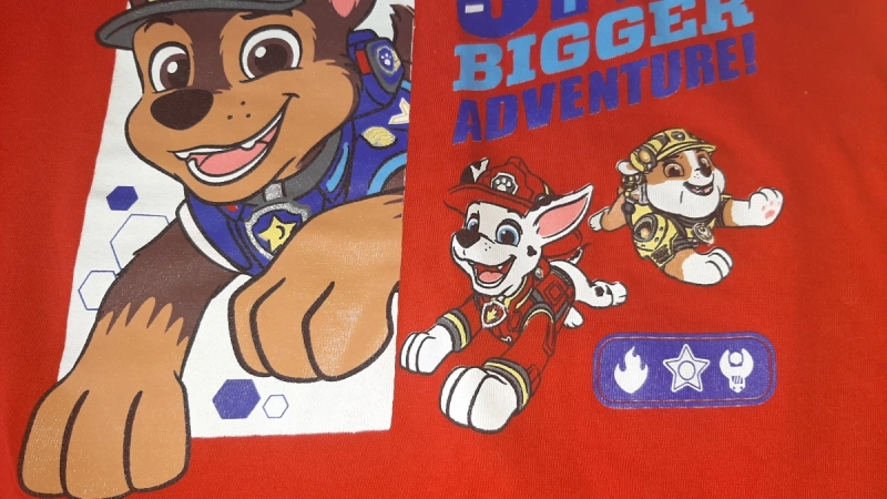 Bluzka koszulka chłopięca długi rękaw Psi Patrol 122-128 Nickelodeon 