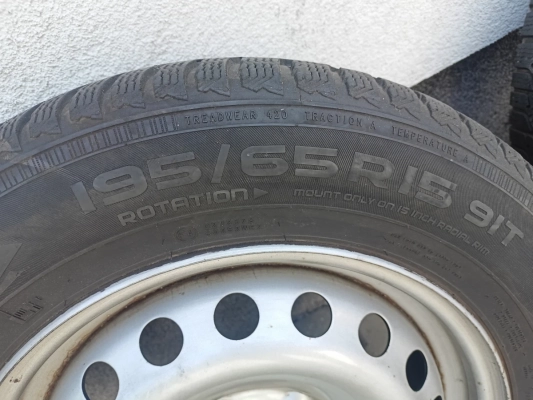 Komplet kół stalowych 5x108 – Mercedes Citan / Renault Kangoo