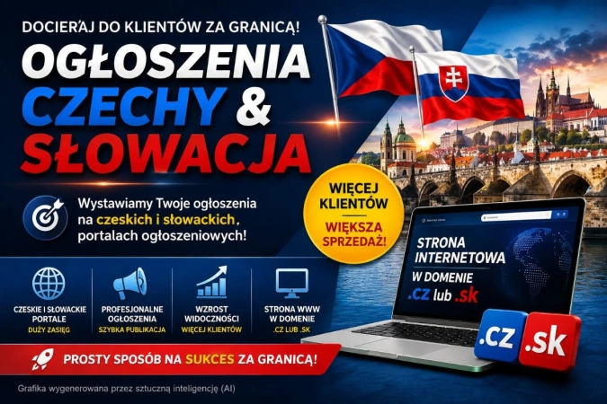 Czechy i Słowacja - dodawanie ogłoszeń na wielu portalach