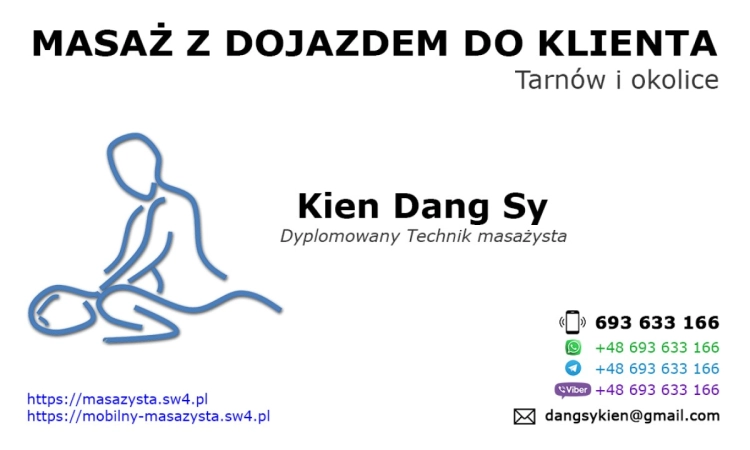 Masaż relaksacyjny - Mobilny Masażysta Tarnów i okolice