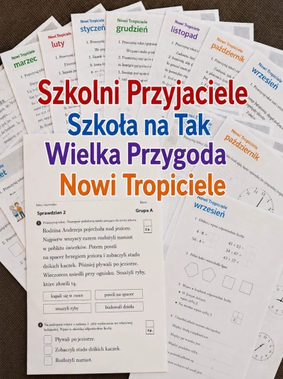 Szkoła na Tak , Wielka Przygoda , Szkolni Przyjaciele Nowi Tropiciele