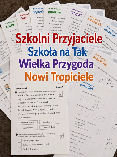Szkoła na Tak , Wielka Przygoda , Szkolni Przyjaciele Nowi Tropiciele