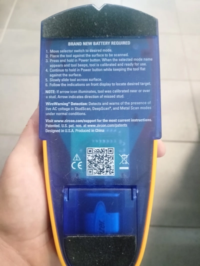 Zircon wykrywacz ścienny MultiScanner OneStep L550C