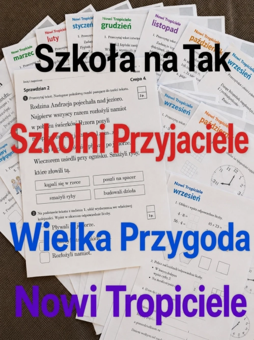 Szkoła na Tak , Wielka Przygoda , Szkolni Przyjaciele Nowi Tropiciele