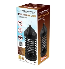 LAMPA PUŁAPKA NA KOMARY MUCHY OWADY OWADOBÓJCZA ŚWIATŁO UV