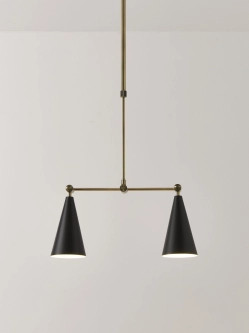 Lampa wisząca Westwing Aubrey 2 -punkty światła E27