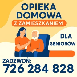 Opieka seniora Tarnów z zamieszkaniem. Zamów opiekę osób starszych