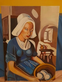 Sprzedam obraz Tamara Łenpicka - interpretacja