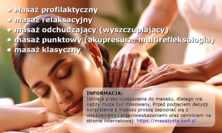 Masaż relaksacyjny - Mobilny Masażysta Tarnów i okolice