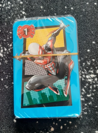 Karty dla dzieci Piotruś - Spiderman