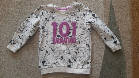 Bluza dresowa dziewczęca 101 dalmateńczyków 98 Disney Baby