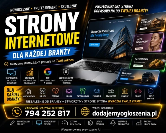 Strony internetowe dla firm przeprowadzkowych - prosto i konkretnie