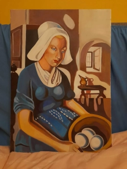 Sprzedam obraz Tamara Łenpicka - interpretacja