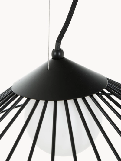 Lampa wisząca West Silvan 1 -punkty światła G9 czarna