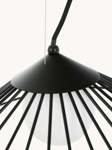 Lampa wisząca West Silvan 1 -punkty światła G9 czarna