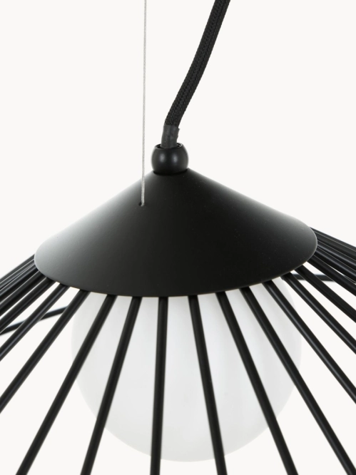 Lampa wisząca West Silvan 1 -punkty światła G9 czarna