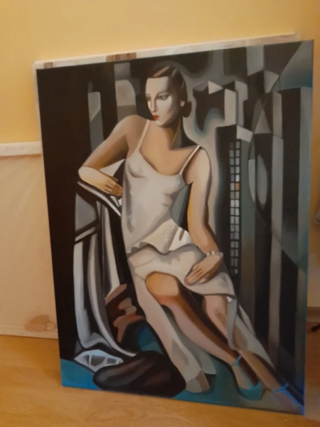 Sprzedam obraz Tamara Łempicka