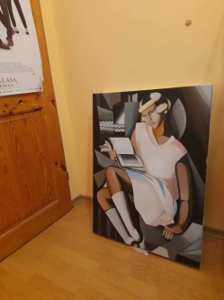 Tamara Łempicka - Gizette 60 na 80 cm obraz