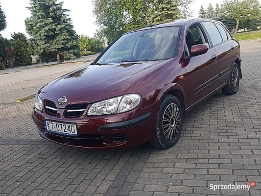 NISSAN ALMERA 1.5 BENZYNA
