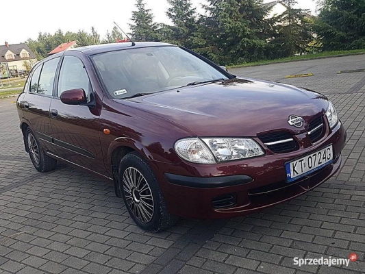 NISSAN ALMERA 1.5 BENZYNA