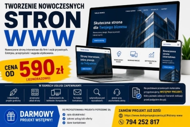 Wystawianie ogłoszeń w internecie - skuteczna reklama Twojej firmy  + Tanie strony WWW