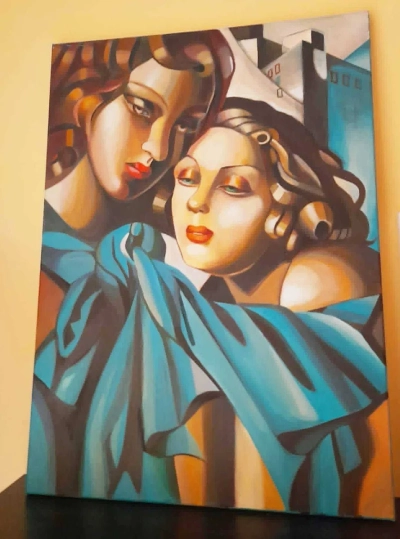 Sprzedam obraz Tamara Łempicka - Dziewczyny