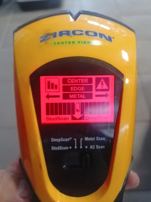 Zircon wykrywacz ścienny MultiScanner OneStep L550C