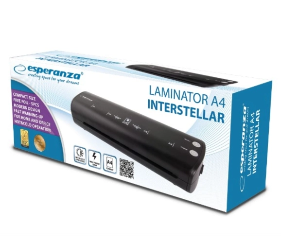 Laminator termiczny ESPERANZA LAMINATOR A4 INTERSTELLAR