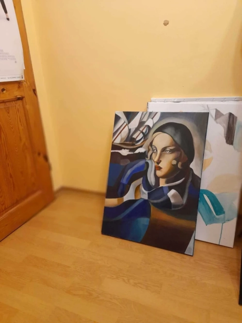 obraz Tamara Łempicka kobieta z łódkami