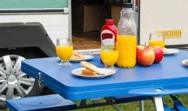 Zestaw kempingowy Trizand ZESTAW KEMPINGOWY / STÓŁ I 4 SIEDZENIA