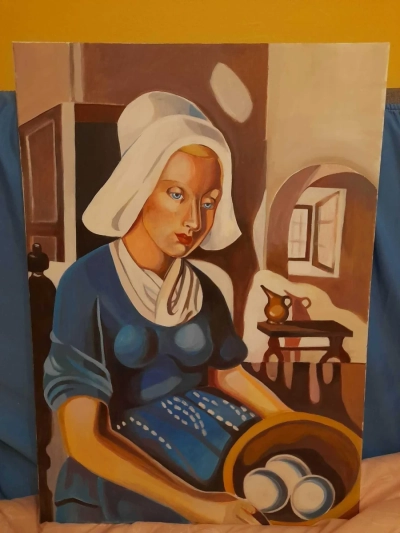 Sprzedam obraz Tamara Łenpicka - interpretacja