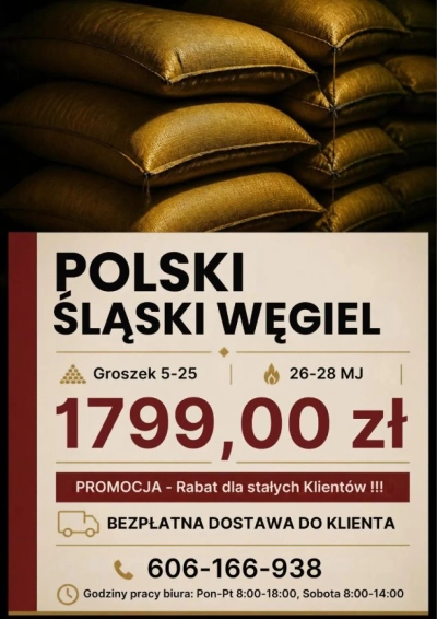 GROSZEK 5-25 MM - 40 WORKÓW, 1000 KG I TRANSPORT GRATIS