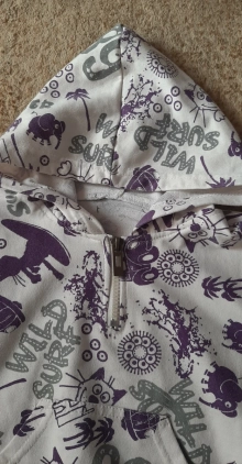 Bluza chłopięca kaptur 104-110 
