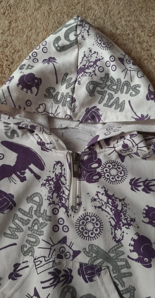 Bluza chłopięca kaptur 104-110 