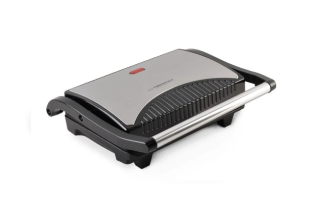 Tradycyjny grill elektryczny Esperanza EKG006 srebrny/szary 750 W