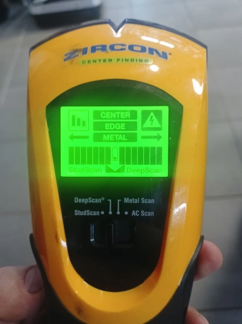 Zircon wykrywacz ścienny MultiScanner OneStep L550C