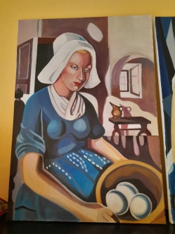 Sprzedam obraz Tamara Łenpicka - interpretacja