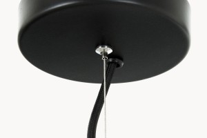 Lampa wisząca West Silvan 1 -punkty światła G9 czarna