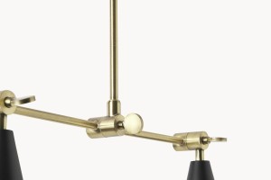 Lampa wisząca Westwing Aubrey 2 -punkty światła E27