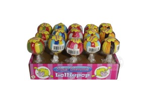 Britzz gumki do włosów 18 szt. w lizaku /opakowanie -15 sztuk