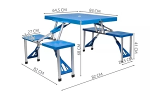 Zestaw kempingowy Trizand ZESTAW KEMPINGOWY / STÓŁ I 4 SIEDZENIA