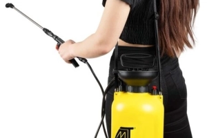 Opryskiwacz ciśnieniowy 5L - zestaw dysz OPRYSKIWACZ 5L Z TELESKOPOWĄ LANCĄ