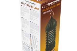 LAMPA PUŁAPKA NA KOMARY MUCHY OWADY OWADOBÓJCZA ŚWIATŁO UV