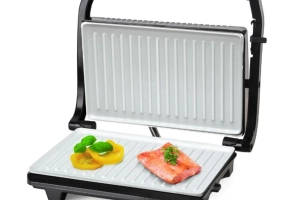 Tradycyjny grill elektryczny Esperanza EKG006 srebrny/szary 750 W