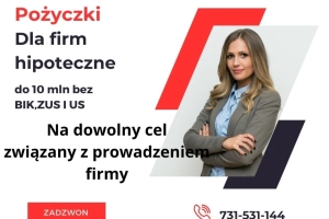 Pozyczka prywatna pod zastaw nieruchomosci bez bik